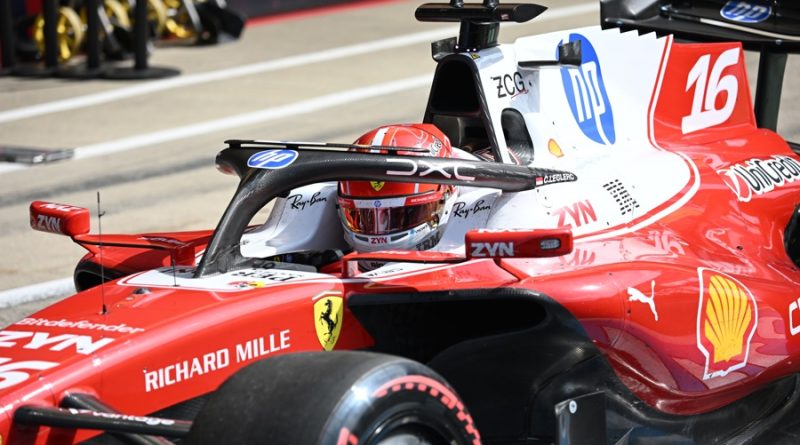Leclerc gana en Silverstone