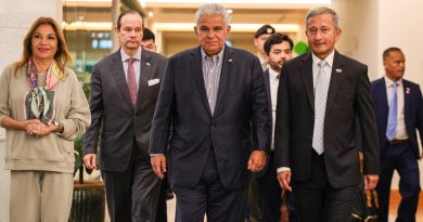 Presidente Mulino llega a Singapur este sábado en búsqueda del fortalecimiento bilateral, promoción de proyectos logísticos y marina mercante 