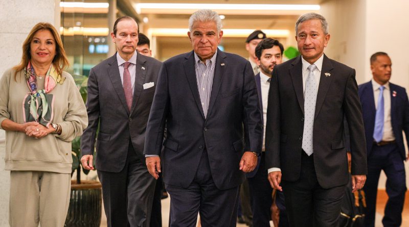 Presidente Mulino llega a Singapur este sábado en búsqueda del fortalecimiento bilateral, promoción de proyectos logísticos y marina mercante 