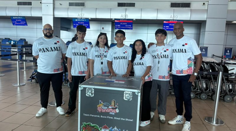 Team Panamá parte rumbo a Corea del Sur para representar al país 