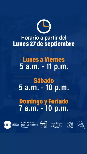 Metro horario